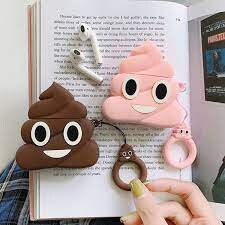 Smile Poop Poop Silicone Airpods 1